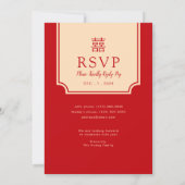 Traditioneel Chinees Jubileum Kaart (Achterkant)