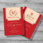 Traditioneel Chinees Jubileum Kaart