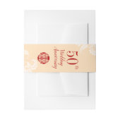 Traditioneel Chinees Jubileum Uitnodigingen Wikkel (Voorkant Voorbeeld)