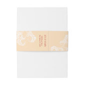 Traditioneel Chinees Jubileum Uitnodigingen Wikkel (Achterkant Voorbeeld)