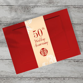 Traditioneel Chinees Jubileum Uitnodigingen Wikkel