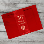 Traditioneel Chinees Jubileum Uitnodigingen Wikkel