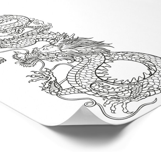 Traditioneel Chinees Poster (Hoek)