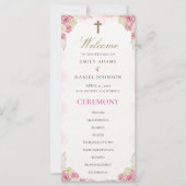 Traditioneel Christelijk Katholiek Trouwprogramma (Voorkant)