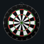 Traditioneel Dart board voor iedereen Dartbord<br><div class="desc">Een traditioneel ontwerp van het dartboard. Klik op de knop Aanpassen om uw eigen personalisatie toe te voegen. Bekijk onze andere Dart Board design in de BullsEyeBoard shop.</div>