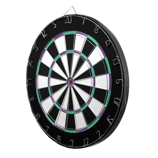 traditioneel dartboard dartbord (Voorkant Rechts)