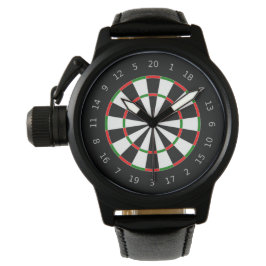 Traditioneel Dartboard Sportontwerp Horloge
