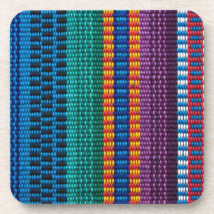 Traditioneel de stoffenweefsel van Guatemala Drankjes Onderzetter