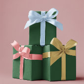 Traditioneel - donkergroen - inpakpapier vellen