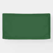 Traditioneel - Donkergroene banner (Horizontaal)