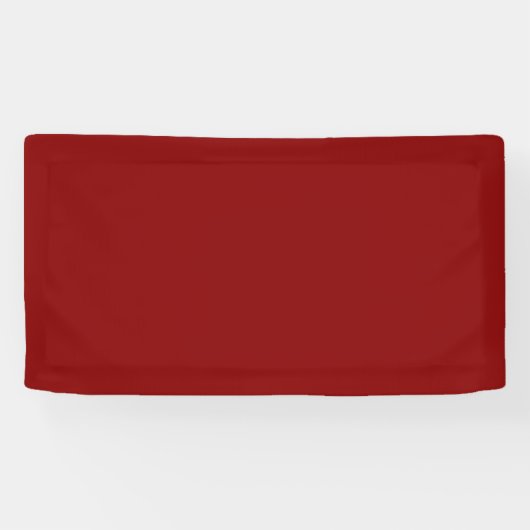 Traditioneel - Donkerrode banner (Horizontaal)