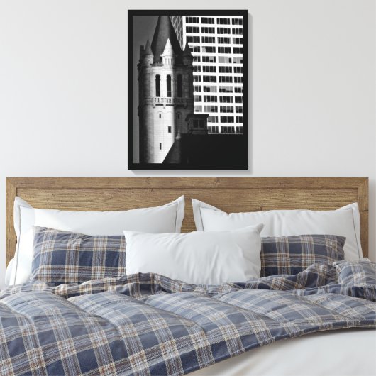 Traditioneel en modern canvas afdruk (Insitu (Slaapkamer))