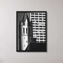 Traditioneel en modern canvas afdruk