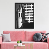 Traditioneel en modern canvas afdruk (Insitu (Woonkamer))