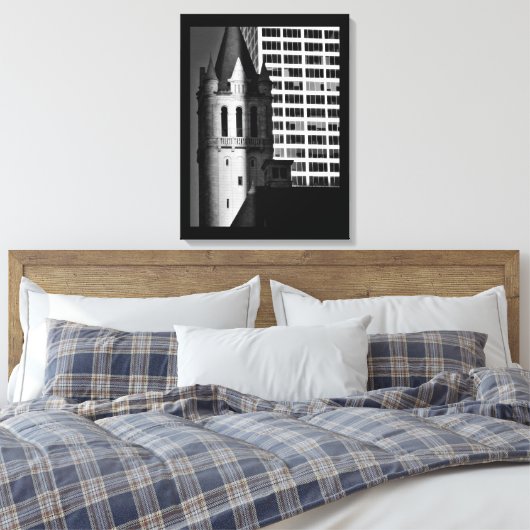 Traditioneel en modern canvas afdruk (Insitu (Slaapkamer))