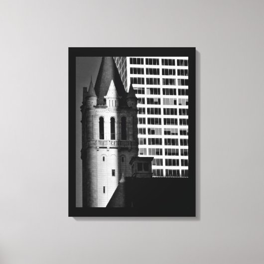 Traditioneel en modern canvas afdruk (Voorkant)