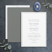 Traditioneel Eucalyptus Greev klassieke script Kaart