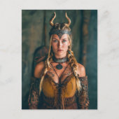 Traditioneel geklede Vikingvrouwen Briefkaart (Voorkant)