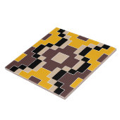 Traditioneel, geometrisch, elegant, modern, patroo tegeltje (Zijkant)