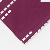 Traditioneel geometrisch etnisch patroon fleece deken (Hoek)