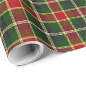 Traditioneel geplakt kerstcadeaupapier met kerstca cadeaupapier (Rol Hoek)