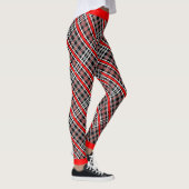 Traditioneel geruit - rood wit zwart leggings (Rechts)