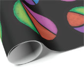 Traditioneel Glas in lood modern design Cadeaupapier (Rol Hoek)