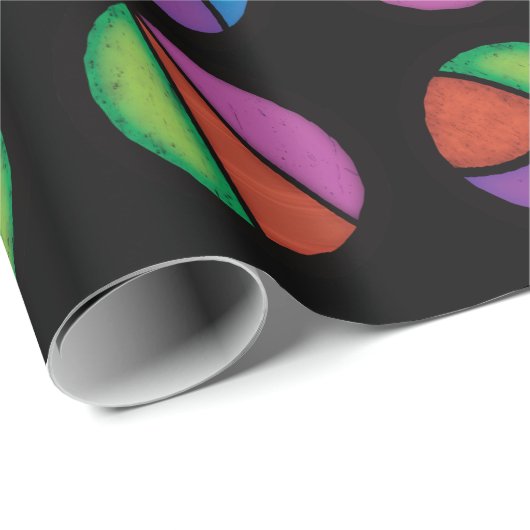 Traditioneel Glas in lood modern design Cadeaupapier (Rol Hoek)