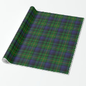 Traditioneel Gordon Tartan Pset Wrapping Paper Cadeaupapier (Uitgerold)