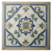 Traditioneel Griekenland Traditioneel Blauw Art 7 Tegeltje (Voorkant)