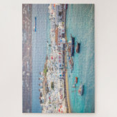 Traditioneel Grieks dorp Mykonos Griekenland Legpuzzel (Verticaal)