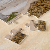 Traditioneel Grieks dorp Windmill Mykonos Griekenl Legpuzzel (Zijkant)