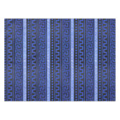 Traditioneel Grieks Meander Patroon Tafelkleed (Voorkant (Horizontaal))