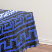 Traditioneel Grieks Meander Patroon Tafelkleed (Voorbeeld)