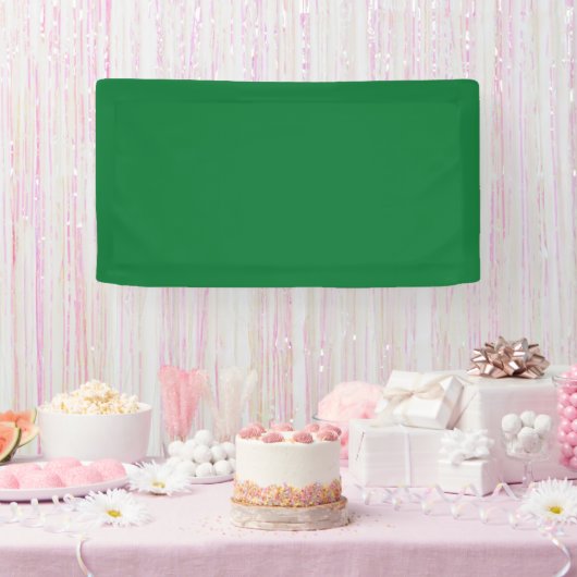 Traditioneel groen - banner (Feest)