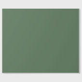 Traditioneel - groen cadeaupapier (Vlak)