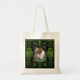 Traditioneel groen Iers Celtisch Tote Bag