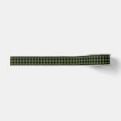 Traditioneel groene zwarte Buffalo-houthakkerschec Grosgrain Lint (Voorkant)