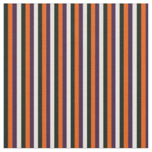 Traditioneel Halloween Stripped Patroon Stof