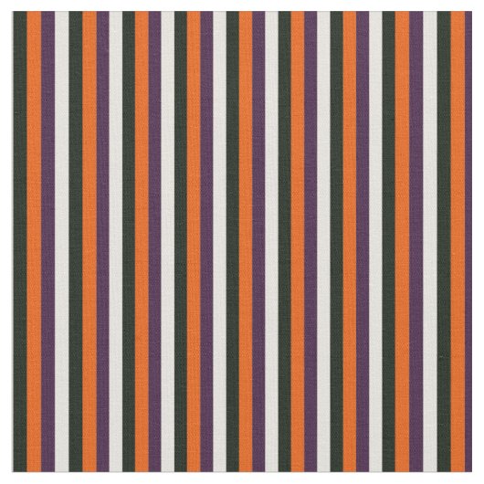 Traditioneel Halloween Stripped Patroon Stof (Close Up)
