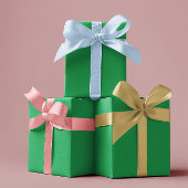 Traditioneel - Heldergroen - inpakpapier vellen