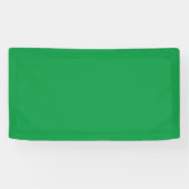 Traditioneel - Heldergroene banner (Horizontaal)