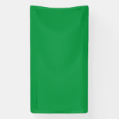 Traditioneel - Heldergroene banner (Verticaal)