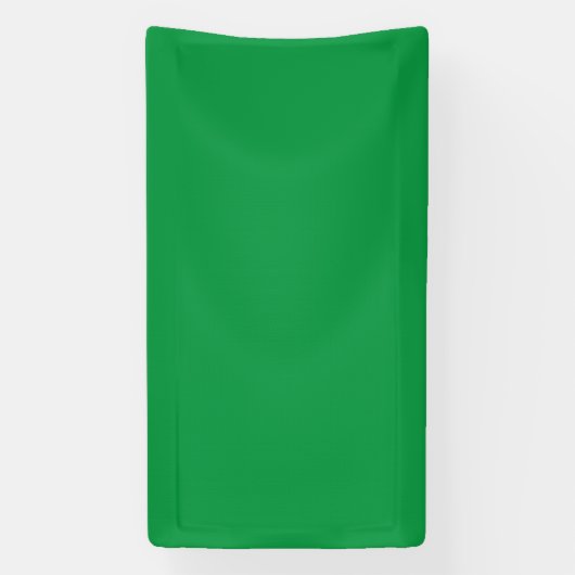Traditioneel - Heldergroene banner (Verticaal)