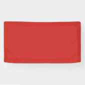 Traditioneel - Helderrode banner (Horizontaal)