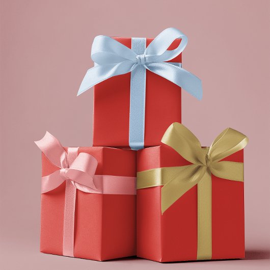 Traditioneel - Helderrood - inpakpapier vellen