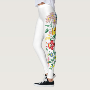 Traditioneel Hongaars borduurmodel Leggings