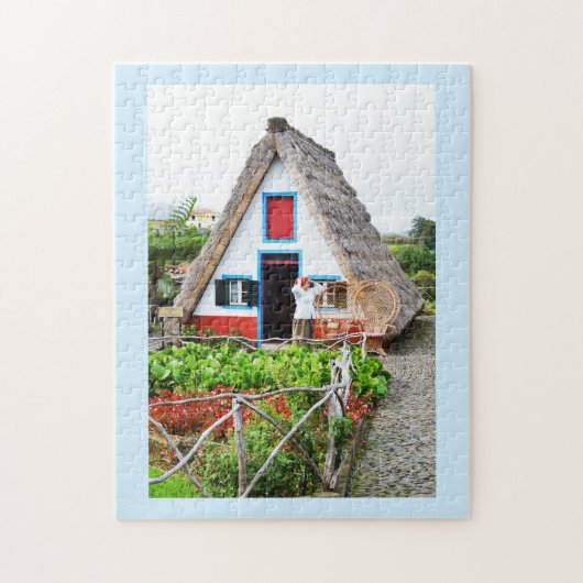 Traditioneel huis in Santana Legpuzzel (Verticaal)