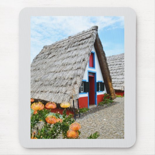 Traditioneel huis in Santana, Madeira Muismat (Voorkant)