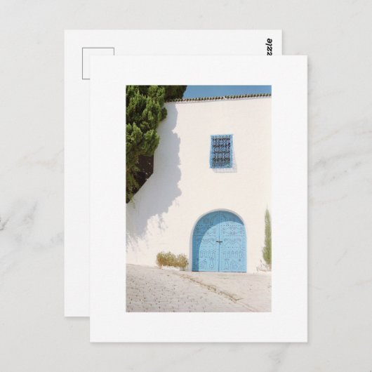 Traditioneel huis: Tunesië Briefkaart (Voorkant / Achterkant)